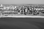 Újváros ma, háttérben a Dunával. Fotó: Somogyi Bálint