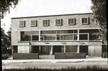 Goldfinger Ernő: Háromlakásos ikerház alaprajza, London Hampstead, 1937–39