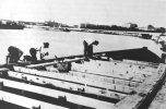 [K-8] fahajó építése a szegedi Tisza-parton 1908