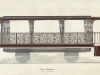 A III. Napóleon számára tervezett vasúti kocsi terve, 1856 © Ministère de la Culture - Médiathèque du Patrimoine, Dist. RMN-Grand Palais