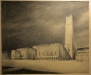 Terv a központi városháza pályázatra, I. díj, 1940