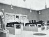 Az 1906-os Meunier-kiállítás enteriőrje a Hagenbund kiállítótermében