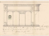 Weiss Ferenc asztalosmester kirakatterve Herzberg Sándor ékszerész üzletéhez, 1855 közepe © BFL