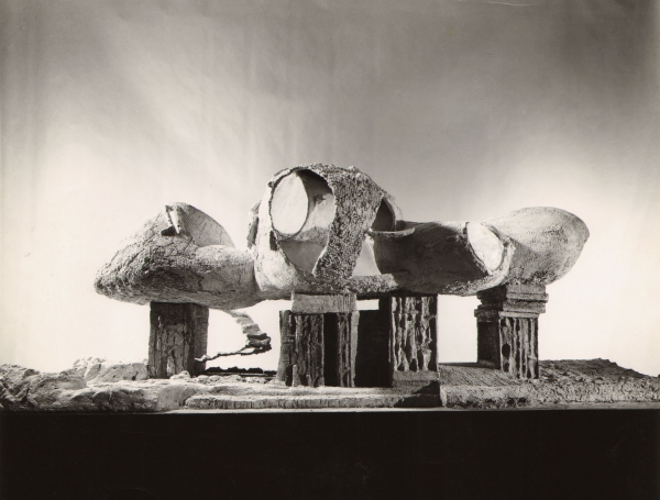 A Végtelen ház gipszmakettje, 1959